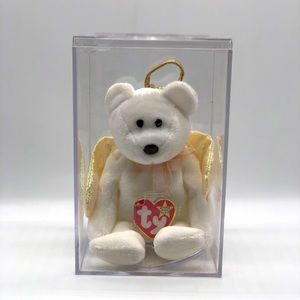 Ty Beanie Babies Halo the Angel Bear Tag not attcd